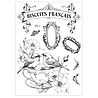 Sizzix Studio Clear Stamps w/ Stencils Birds and Biscuits (4+3pcs) by Willow Wolfe (667126) Sizzix Studio Clear Stamps w/ Stencils Birds and Biscuits (4+3pcs) by Willow Wolfe (667126)