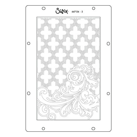 Sizzix Studio Clear Stamps w/ Stencils Birds and Biscuits (4+3pcs) by Willow Wolfe (667126) Sizzix Studio Clear Stamps w/ Stencils Birds and Biscuits (4+3pcs) by Willow Wolfe (667126)