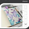 Sizzix Studio Layered Stencils Butterflies (4pcs) by Willow Wolfe (667040) Sizzix Studio Layered Stencils Butterflies (4pcs) by Willow Wolfe (667040)