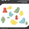 Sizzix Kid Create Clear Stamps Set w/Framelits Die Dinosaur Adventures (11+11pcs) (667152) Sizzix Kid Create Clear Stamps Set w/Framelits Die Dinosaur Adventures (11+11pcs) (667152)