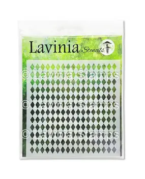 Lavinia Stamps Diamond Chequerboard Stencils (ST049)