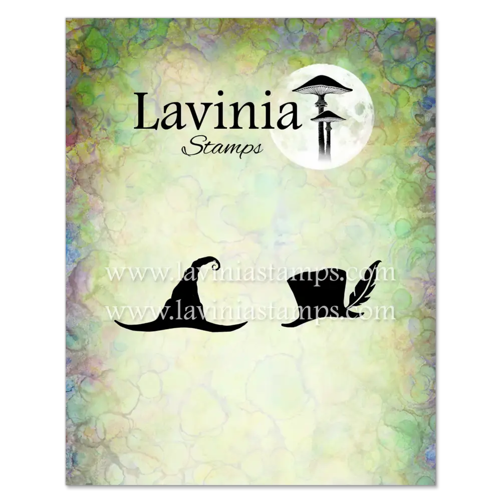Lavinia Stamps Midnight Coven Stamps Whimsy Hats (LAV1081) Lavinia Stamps Midnight Coven Stamps Whimsy Hats (LAV1081)