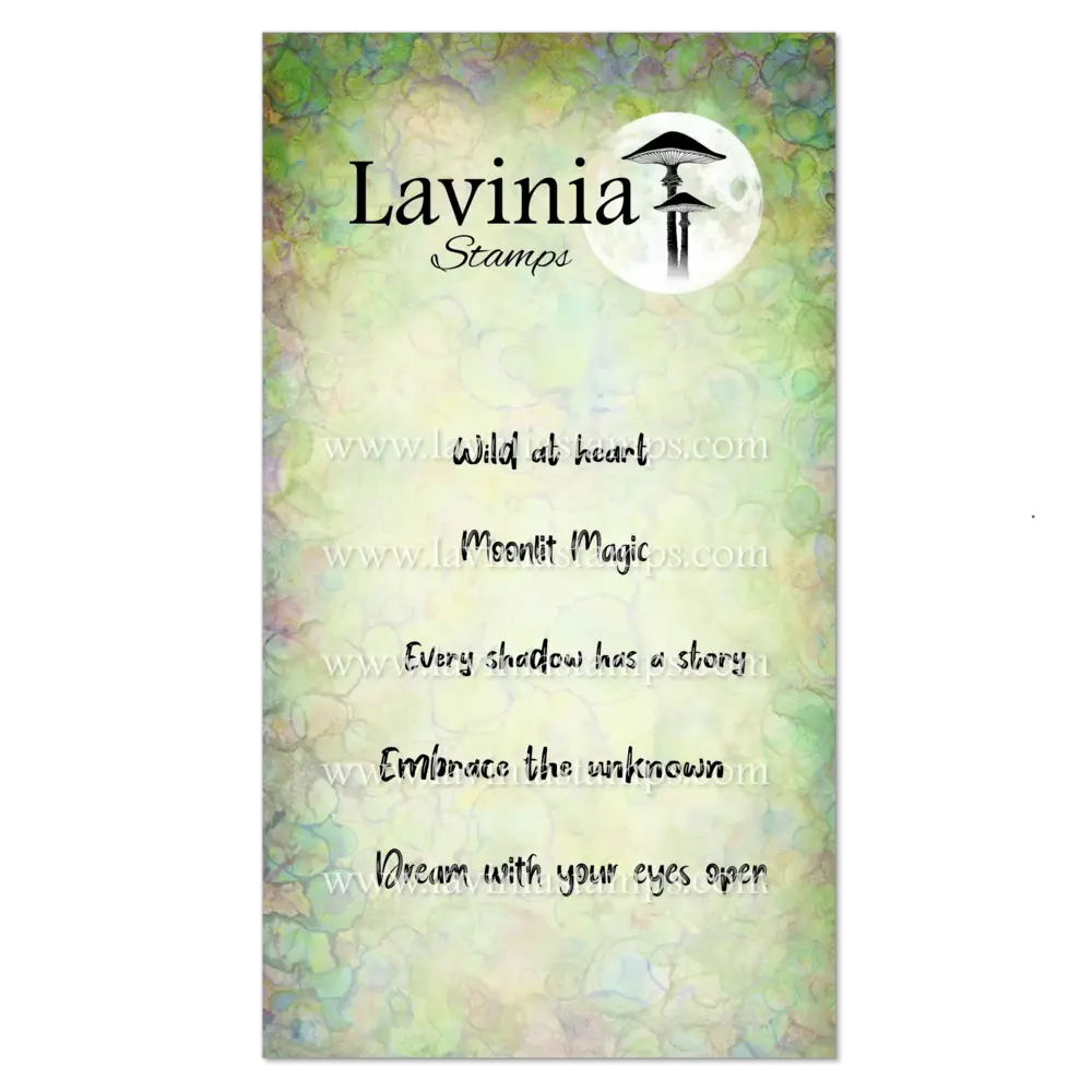 Lavinia Stamps Midnight Coven Stamps Wild at Heart (LAV1082) Lavinia Stamps Midnight Coven Stamps Wild at Heart (LAV1082)