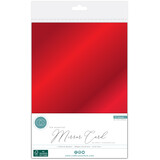 Craft Consortium The Essential Mirror Card A4 Red (10pcs) (CCEMC012)