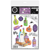 Craft Consortium Hocus Pocus A5 Photopolymer Stamp Set by Helz Cuppleditch (CCLSTMP012)