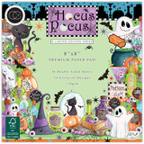 Craft Consortium Hocus Pocus 8x8 Inch Premium Paper Pad by Helz Cuppleditch (CCLPAD005)