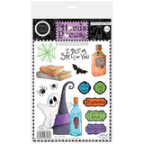 Craft Consortium Hocus Pocus A5 Photopolymer Stamp Set Spell Book by Helz Cuppleditch (CCLSTMP013)