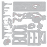 Sizzix Thinlits Die Vault Frights + Bones (10pcs) by Tim Holtz (667237) Sizzix Thinlits Die Vault Frights + Bones (10pcs) by Tim Holtz (667237)