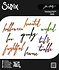 Thinlits Die Classic Halloween Handwriting (10pcs) by Tim Holtz (660958)