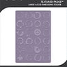 Sizzix 2D Texture Fades w/ A5 Embossing Folder Large Vault Ringer by Tim Holtz (667239) Sizzix 2D Texture Fades w/ A5 Embossing Folder Large Vault Ringer by Tim Holtz (667239)