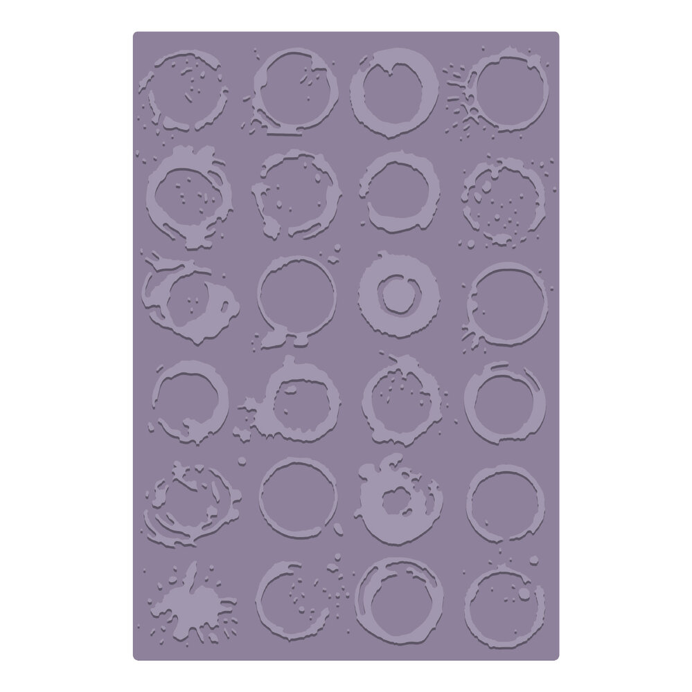 Sizzix 2D Texture Fades w/ A5 Embossing Folder Large Vault Ringer by Tim Holtz (667239) Sizzix 2D Texture Fades w/ A5 Embossing Folder Large Vault Ringer by Tim Holtz (667239)