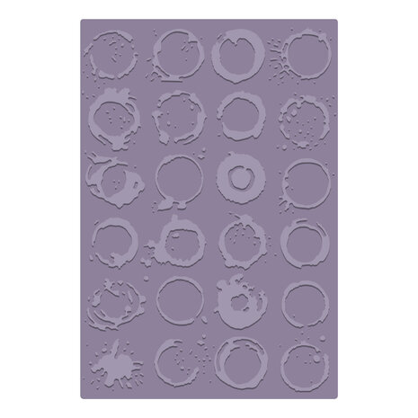 Sizzix 2D Texture Fades w/ A5 Embossing Folder Large Vault Ringer by Tim Holtz (667239) Sizzix 2D Texture Fades w/ A5 Embossing Folder Large Vault Ringer by Tim Holtz (667239)