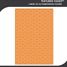 Sizzix 2D Texture Fades w/ A5 Embossing Folder Large Vault Batground by Tim Holtz (667238) Sizzix 2D Texture Fades w/ A5 Embossing Folder Large Vault Batground by Tim Holtz (667238)
