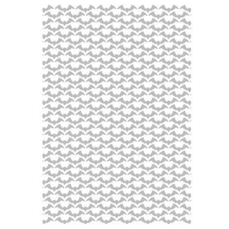 Sizzix 2D Texture Fades w/ A5 Embossing Folder Large Vault Batground by Tim Holtz (667238) Sizzix 2D Texture Fades w/ A5 Embossing Folder Large Vault Batground by Tim Holtz (667238)