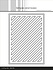 Rectangle Diagonal Striped Panel with Piercing A6 Dies (SBD708)