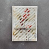 Simple and Basic Rectangle Diagonal Striped Panel with Piercing A6 Dies (SBD708)
