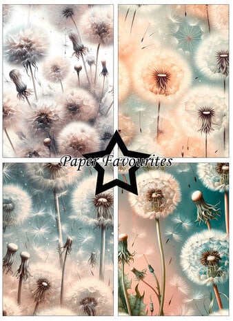 Paper Favourites Dandelion A6 Paper Pack (PFA641)