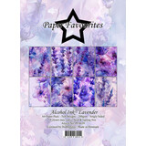 Paper Favourites Alcohol Ink Lavender A6 Paper Pack (PFA639)
