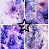 Paper Favourites Alcohol Ink Lavender A6 Paper Pack (PFA639)