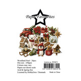 Paper Favourites Die-Cuts A7 Woodland Noel (26pcs) (PFD071)