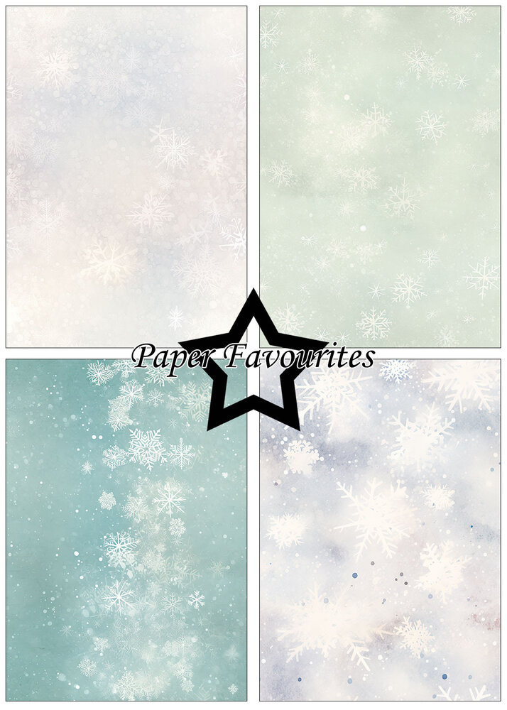 Paper Favourites Winter Wonderland A5 Paper Pack (PFA236)