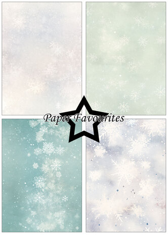 Paper Favourites Winter Wonderland A5 Paper Pack (PFA236)