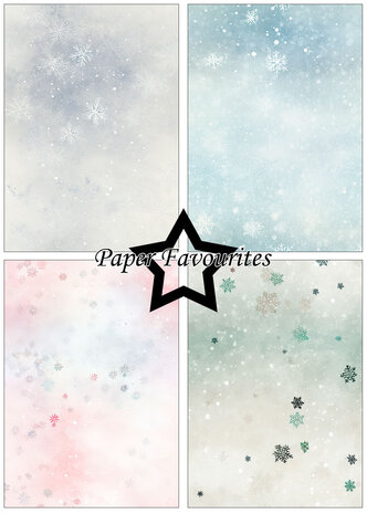 Paper Favourites Winter Wonderland A5 Paper Pack (PFA236)