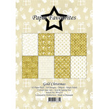 Paper Favourites Gold Christmas A5 Paper Pack (PFA235)