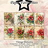 Paper Favourites Vintage Poinsettia A6 Paper Pack (PFA636)