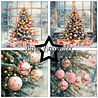 Paper Favourites Pink Christmas 6x6 Inch Paper Pack (PF594) Paper Favourites Pink Christmas 6x6 Inch Paper Pack (PF594)