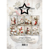 Paper Favourites Grunge Christmas A6 Paper Pack (PFA634)