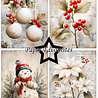 Paper Favourites Grunge Christmas A6 Paper Pack (PFA634)