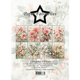 Paper Favourites Christmas Flowers A6 Paper Pack (PFA633)