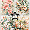 Paper Favourites Christmas Flowers A6 Paper Pack (PFA633)
