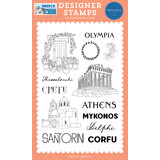 Carta Bella Greece Designer Stamps Travel Through Greece (CBGR508041)