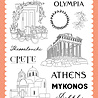 Carta Bella Greece Designer Stamps Travel Through Greece (CBGR508041)