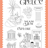 Carta Bella Greece Designer Stamps (CBGR508040)