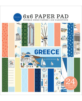 Carta Bella Greece 6x6 Inch Paper Pad (CBGR508023)