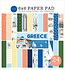 Greece 6x6 Inch Paper Pad (CBGR508023)