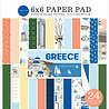 Carta Bella Greece 6x6 Inch Paper Pad (CBGR508023) Carta Bella Greece 6x6 Inch Paper Pad (CBGR508023)