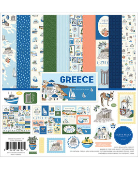 Carta Bella Greece 12x12 Inch Collection Kit (CBGR508016)