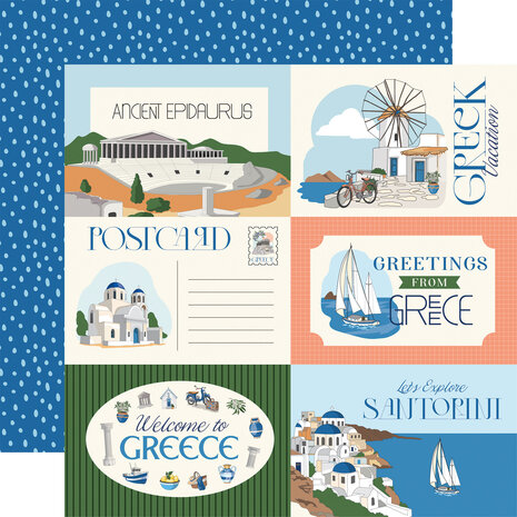 Carta Bella Greece 12x12 Inch Collection Kit (CBGR508016) Carta Bella Greece 12x12 Inch Collection Kit (CBGR508016)