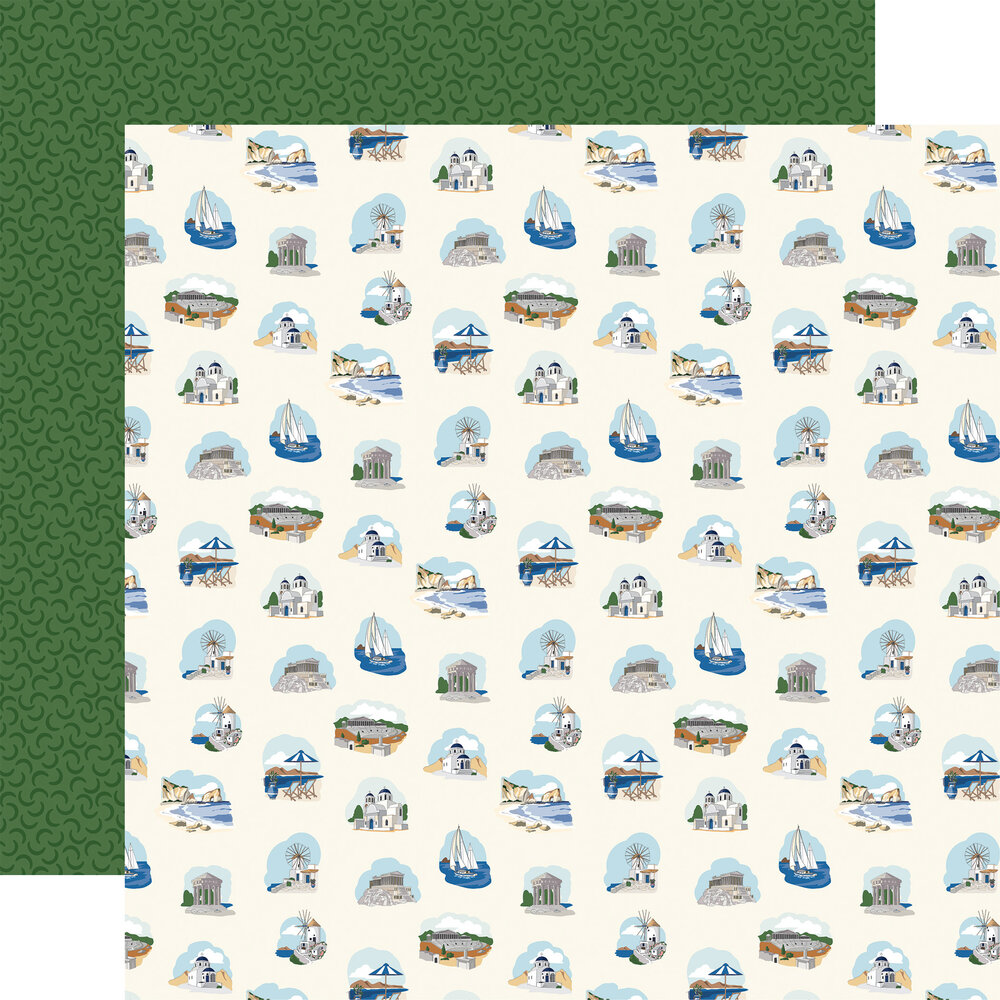 Carta Bella Greece 12x12 Inch Collection Kit (CBGR508016) Carta Bella Greece 12x12 Inch Collection Kit (CBGR508016)