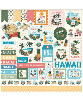 Carta Bella Hawaii Element Sticker (CBHI507014)