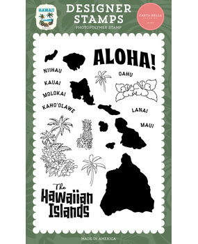 Carta Bella Hawaii Designer Stamps (CBHI507040)