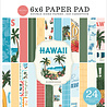 Carta Bella Hawaii 6x6 Inch Paper Pad (CBHI507023)