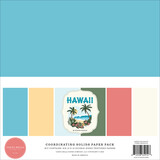 Carta Bella Hawaii 12x12 Inch Coordination Solids Paper Pack (CBHI507015)