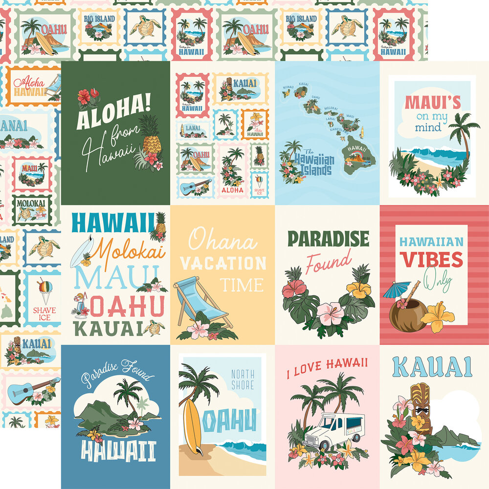 Carta Bella Hawaii 12x12 Inch Collection Kit (CBHI507016) Carta Bella Hawaii 12x12 Inch Collection Kit (CBHI507016)