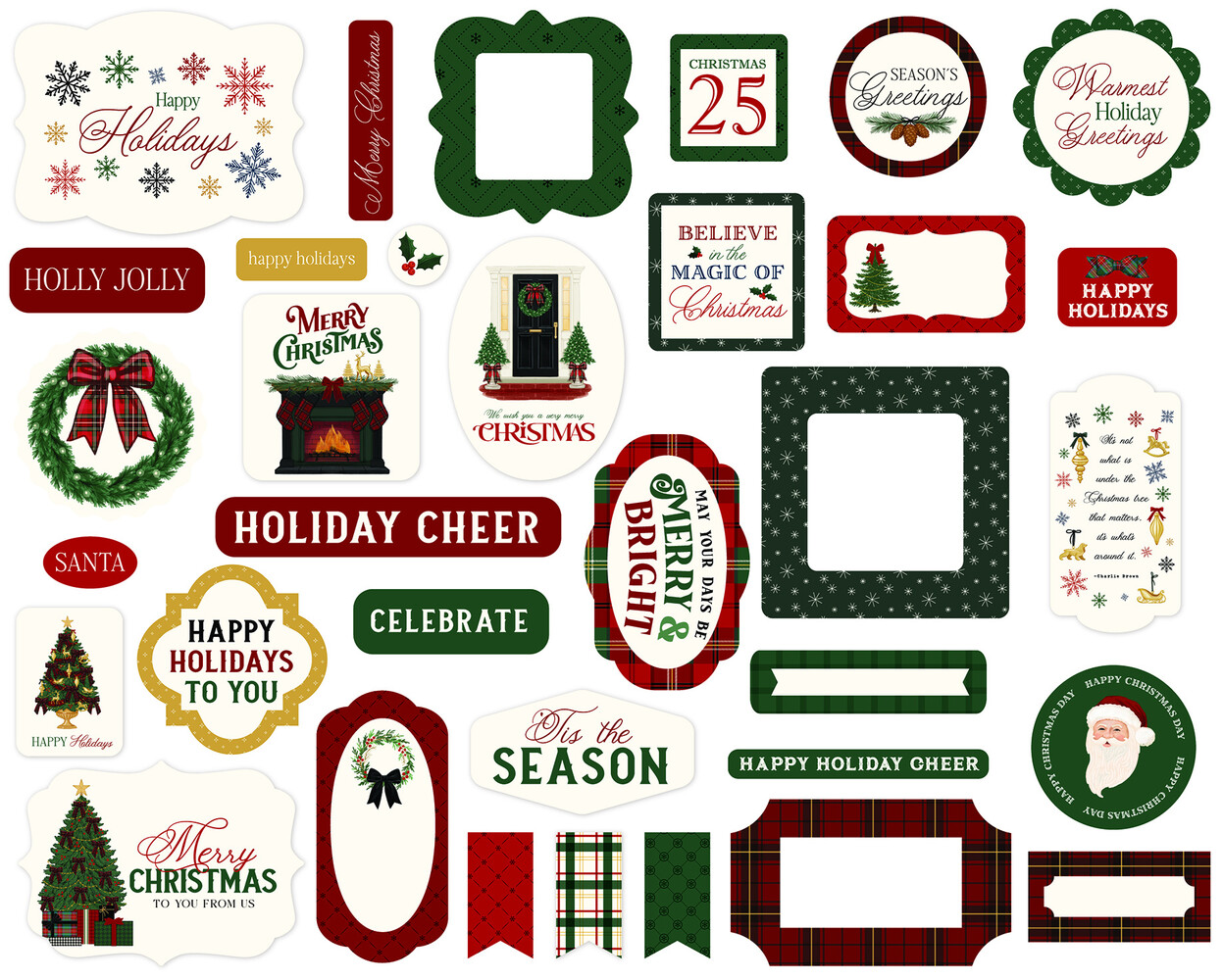 Carta Bella Classic Christmas Ephemera (CBCC519024) Carta Bella Classic Christmas Ephemera (CBCC519024)