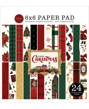 Carta Bella Classic Christmas 6x6 Inch Paper Pad (CBCC519023)